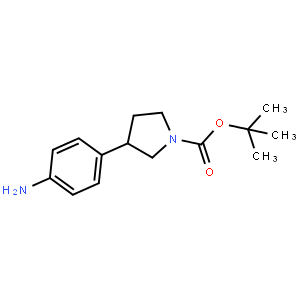 tert-Butyl 3-(4-aminophenyl)pyrrolidine-1-carboxylate