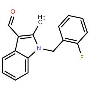 1-(2-Fluorobenzyl)-2-methyl-1H-indole-3-carbaldehyde