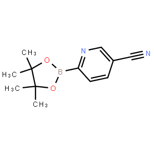 6-(4,4,5,5-Tetramethyl-1,3,2-dioxaborolan-2-yl)nicotinonitrile