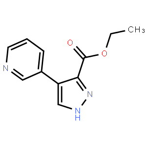 Ethyl 4-(pyridin-3-yl)-1H-pyrazole-3-carboxylate