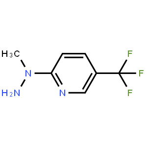2-(1-Methylhydrazinyl)-5-(trifluoromethyl)pyridine