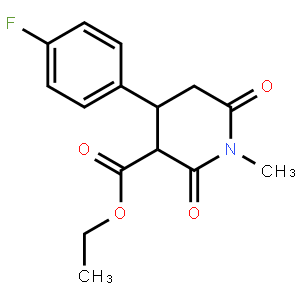 反式-3-乙氧基甲酰-4-(4-氟苯基)-N-甲基哌啶-2,6-二酮