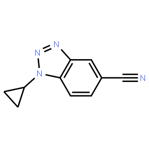 1-Cyclopropyl-1,2,3-benzotriazole-5-carbonitrile
