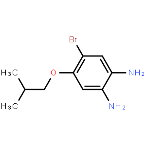 4-Bromo-5-(2-methylpropoxy)benzene-1,2-diamine