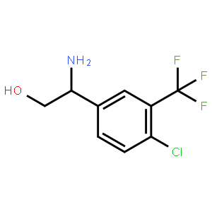 (S)-2-Amino-2-(4-chloro-3-(trifluoromethyl)phenyl)ethanol