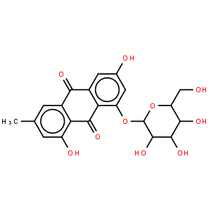 大黄素-1-O-葡萄糖苷