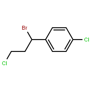 1-(1-Bromo-3-chloropropyl)-4-chlorobenzene