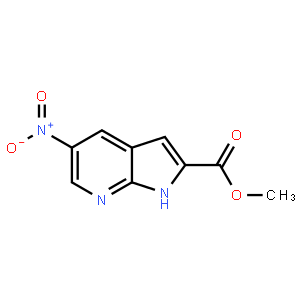 Methyl 5-nitro-1H-pyrrolo[2,3-b]pyridine-2-carboxylate