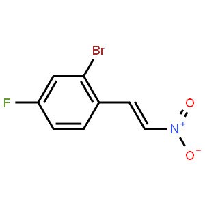 2-Bromo-4-fluoro-1-((e)-2-nitrovinyl)benzene