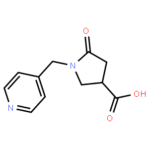 5-氧代-1-(吡啶-4-基甲基)吡咯烷-3-羧酸