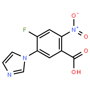 4-Fluoro-5-(1h-imidazol-1-yl)-2-nitrobenzoic acid