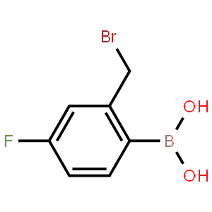 2-Bromomethyl-4-fluorobenzeneboronic acid