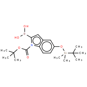 1-Boc-5-(tert-butyldimethylsiloxy)indole-2-boronic acid