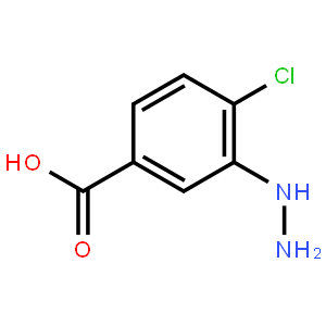4-Chloro-3-hydrazinylbenzoic acid
