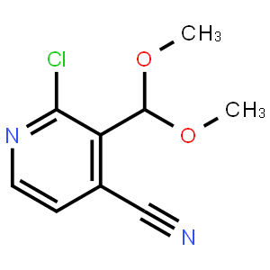 2-Chloro-3-(dimethoxymethyl)isonicotinonitrile