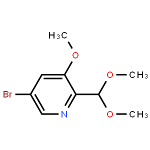 5-Bromo-2-(dimethoxymethyl)-3-methoxypyridine
