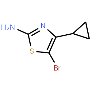 2-Amino-5-bromo-4-cyclopropylthiazole