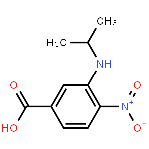 3-(Isopropylamino)-4-nitrobenzoic acid