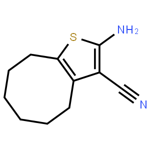 2-Amino-4,5,6,7,8,9-hexahydrocycloocta[b]thiophene-3-carbonitrile