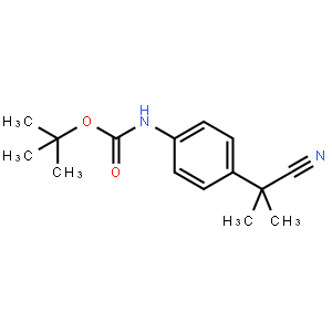 2-[4-(BOC-Amino)phenyl]-2-methylpropanenitrile