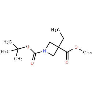 1-tert-Butyl 3-methyl 3-ethylazetidine-1,3-dicarboxylate