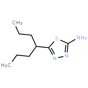 5-(1-Propylbutyl)-1,3,4-thiadiazol-2-amine