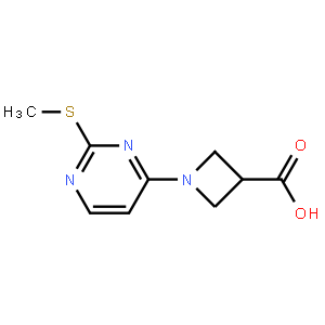 1-(2-(Methylthio)pyrimidin-4-yl)azetidine-3-carboxylic acid