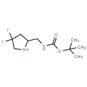 (S)-tert-Butyl ((4,4-difluoropyrrolidin-2-yl)methyl)carbamate