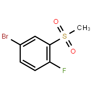 4-Bromo-1-fluoro-2-(methylsulphonyl)benzene