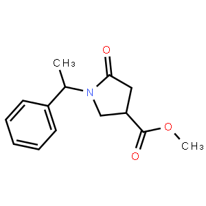 (S)-Methyl 5-oxo-1-((R)-1-phenylethyl)pyrrolidine-3-carboxylate
