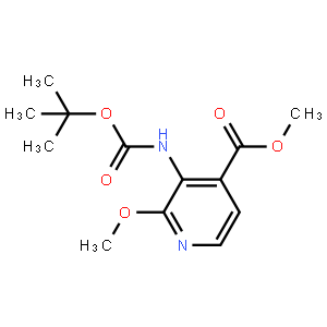 3-((叔丁氧基羰基)氨基)-2-甲氧基异烟酸甲酯