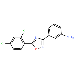 3-[5-(2,4-Dichlorophenyl)-1,2,4-oxadiazol-3-yl]aniline