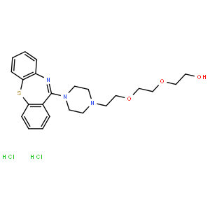 2-(2-(2-(4-(Dibenzo[b,f][1,4]thiazepin-11-yl)piperazin-1-yl)ethoxy)ethoxy)ethanol dihydrochloride