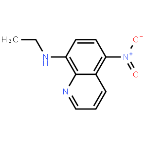 8-Ethylamino-5-nitroquinoline