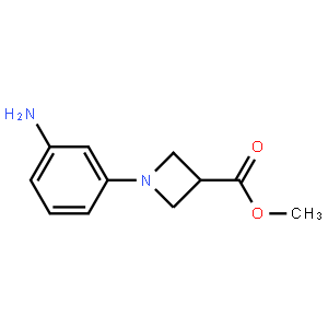 Methyl 1-(3-aminophenyl)azetidine-3-carboxylate