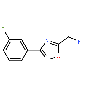 [3-(3-Fluorophenyl)-1,2,4-oxadiazol-5-yl]methanamine