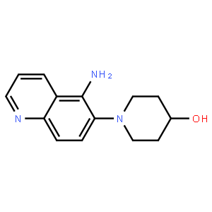 1-(5-Aminoquinolin-6-yl)piperidin-4-ol