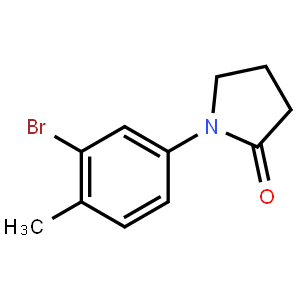 1-(3-Bromo-4-methylphenyl)pyrrolidin-2-one