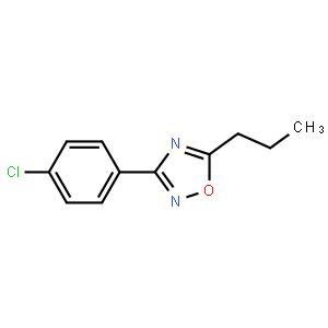 3-(4-Chlorophenyl)-5-propyl-1,2,4-oxadiazole