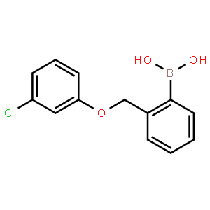 2-(3-chlorophenoxymethyl)phenylboronic acid