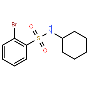 2-Bromo-N-cyclohexylbenzenesulfonamide