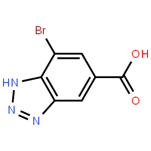 7-Bromo-1H-1,2,3-benzotriazole-5-carboxylic acid