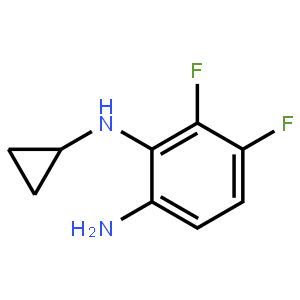 1-N-Cyclopropyl-5,6-difluorobenzene-1,2-diamine