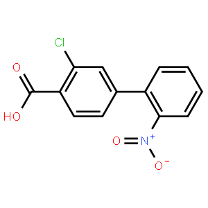 2-Chloro-4-(2-nitrophenyl)benzoic acid