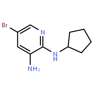 5-Bromo-2-N-cyclopentylpyridine-2,3-diamine