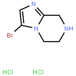 3-Bromo-5,6,7,8-tetrahydroimidazo[1,2-a]pyrazine dihydrochloride