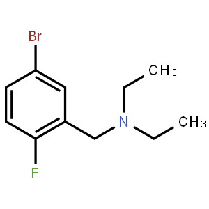4-Bromo-2-(diethylaminomethyl)-1-fluorobenzene