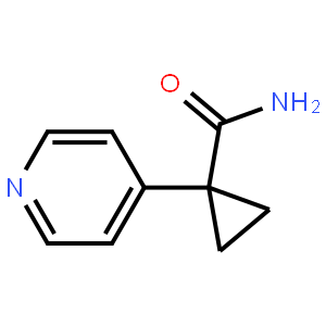 1-(Pyridin-4-yl)cyclopropanecarboxamide