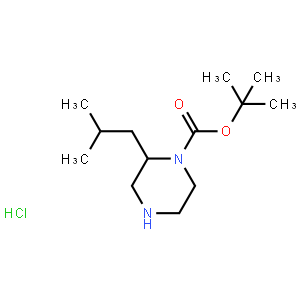 (S)-tert-Butyl 2-isobutylpiperazine-1-carboxylate hydrochloride