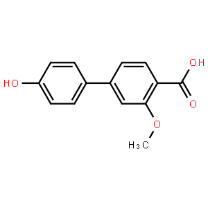 4-(4-Hydroxyphenyl)-2-methoxybenzoic acid